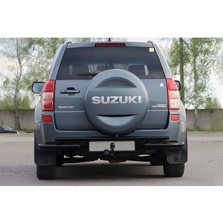 Bakre skyddsbåge AK005-3 Black (rostfritt stål) Suzuki Grand Vitara 2005–2017 foto 2