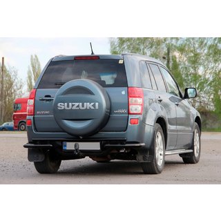 Bakre skyddsbåge AK005-3 Black (rostfritt stål) Suzuki Grand Vitara 2005–2017 foto 3