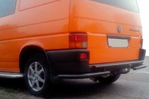 Volkswagen T4 Caravelle/Multivan 1990–2003 Bakre båge AK003-2 Black (rostfritt stål) foto 3