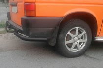 Volkswagen T4 Caravelle/Multivan 1990–2003 Bakre båge AK003-2 Black (rostfritt stål) foto 2