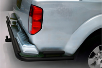 Nissan Navara 2006–2015 Bakre skyddsbåge AK003-Special Black (rostfritt stål) foto 2