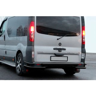 Bakre skyddsbåge AK-Special Black (rostfritt stål) Opel Vivaro 2001–2015 foto 4