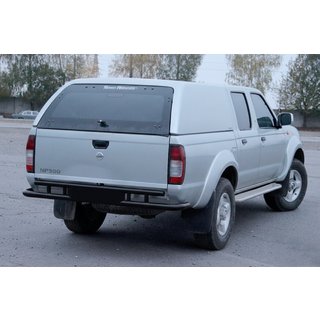 Bakre skyddsbåge AK004 Black (rostfritt) Nissan NP300 1999–2015 foto 3