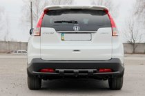 Honda CRV 2012–2016 Bakre båge AK002-dubbel Black (rostfritt stål) foto 1