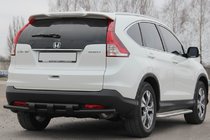 Honda CRV 2012–2016 Bakre båge AK002-dubbel Black (rostfritt stål) foto 2