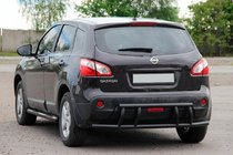 Nissan Qashqai 2010–2014 Bakre båge AK011 Black (rostfritt stål) foto 3