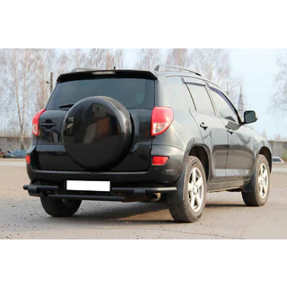 Bakre skyddsbåge AK005-2 Black (2 st, rostfritt stål) foto 1