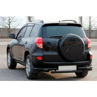 Bakre skyddsbåge AK005-2 Black (2 st, rostfritt stål) Toyota Rav 4 2006–2013 foto 3
