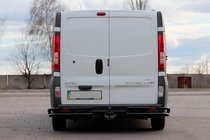 Nissan Primastar 2002–2014 Bakre skyddsbåge AK003-Plus-2 Black (rostfritt stål) foto 2