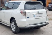 Toyota Rav 4 2006–2013 Bakre skyddsbåge AK005-15 Black (endast för EV, 2 st, rostfritt stål) foto 3