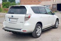 Toyota Rav 4 2006–2013 Bakre skyddsbåge AK005-15 Black (endast för EV, 2 st, rostfritt stål) foto 4