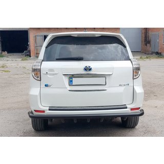 Bakre skyddsbåge AK005-15 Black (endast för EV, 2 st, rostfritt stål) Toyota Rav 4 2006–2013 foto 2