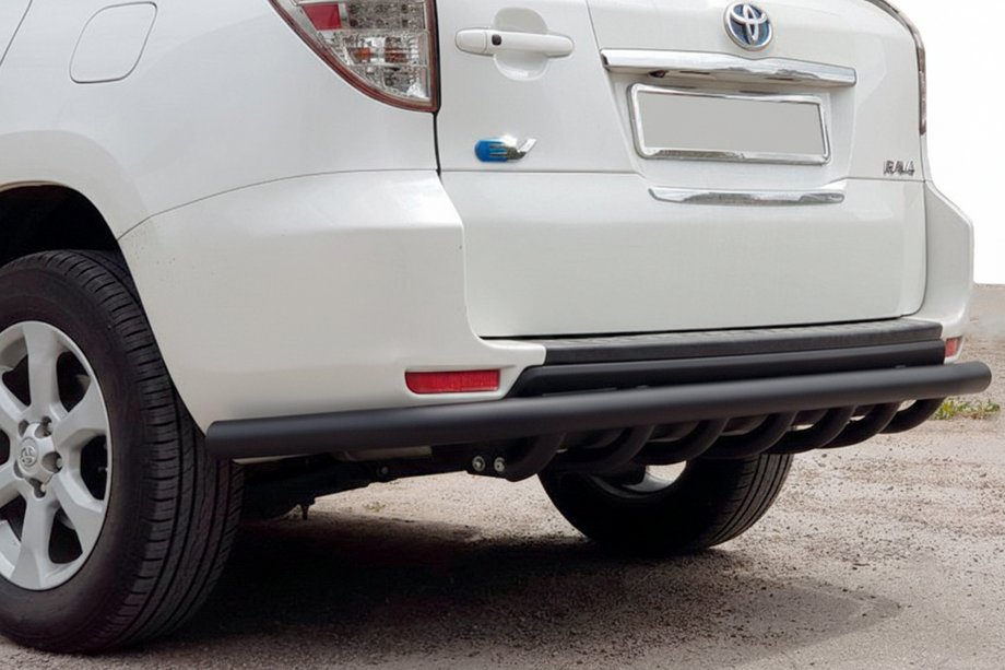 Toyota Rav 4 2006–2013 Bakre skyddsbåge AK005-15 Black (endast för EV, 2 st, rostfritt stål) Image
