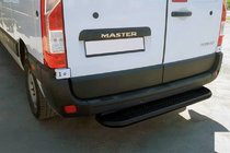 Renault Master 2011–2023 Bakre insteg Black (rostfritt stål) foto 2