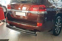 Toyota Land Cruiser 200 2007–2021 Bakre skyddsbågar AK002-double Black (2 st, rostfritt stål) foto 1