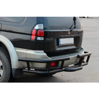 Bakre skyddsbåge AK-Special Black (rostfritt stål) foto 1
