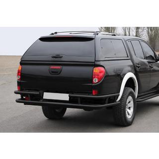 Bakre skyddsbåge AK0022 Black (rostfritt stål) Mitsubishi L200 2006–2015