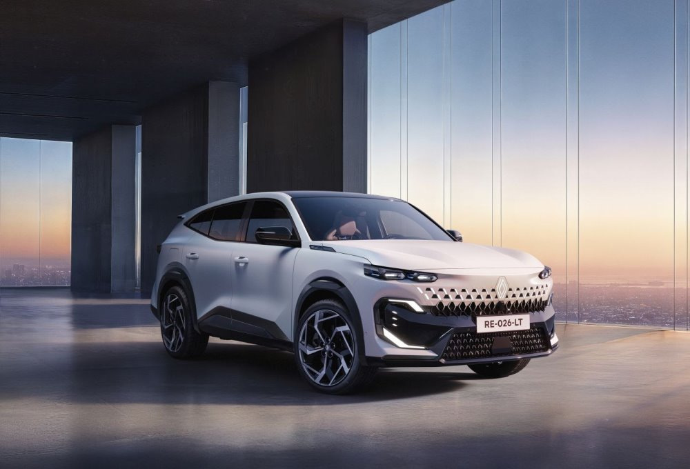 Renault Filante 2026 test: ny flaggskepps-hybridcrossover