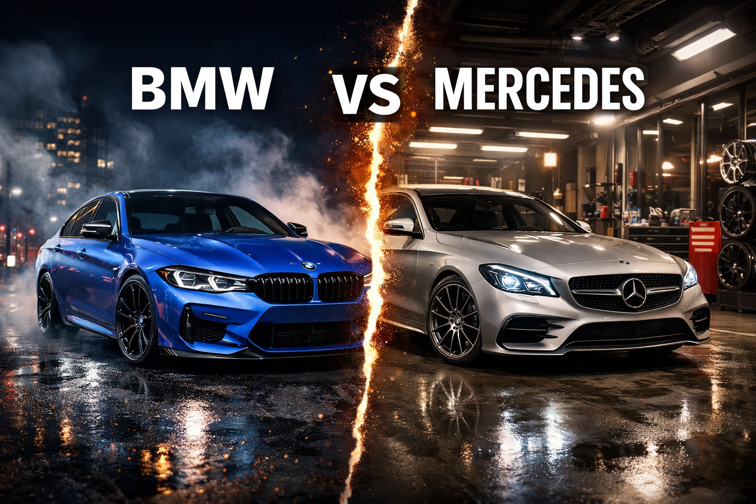 BMW vs Mercedes för tuningfans: nya modeller i Europa och Ukraina