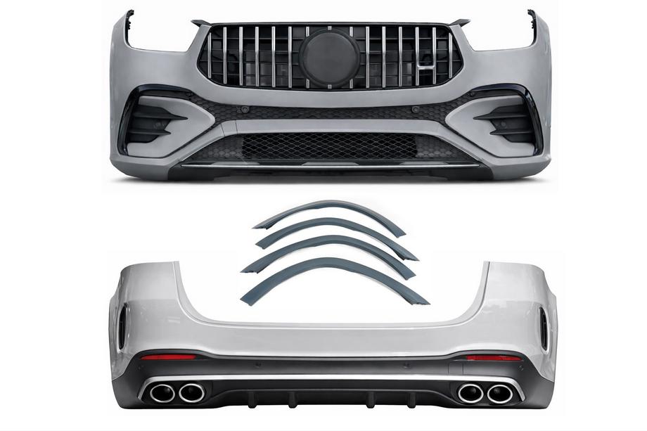 Mercedes GLE W167 2018– AMG GLE53 2023-Design bodykit (med komplett bakre stötfångare) Image