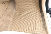 BMW 3-serien E92/E93 2006–2013 EVA bilmattor (beige) foto 2