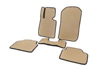 BMW 3-serien E92/E93 2006–2013 EVA bilmattor (beige) foto 5