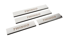 Renault Twingo 2007–2014 Carmos instegslister i rostfritt stål foto 3