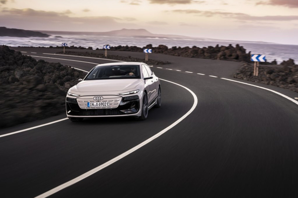 Audi A6 Sportback e-tron performance: Premium el-liftback med lång räckvidd