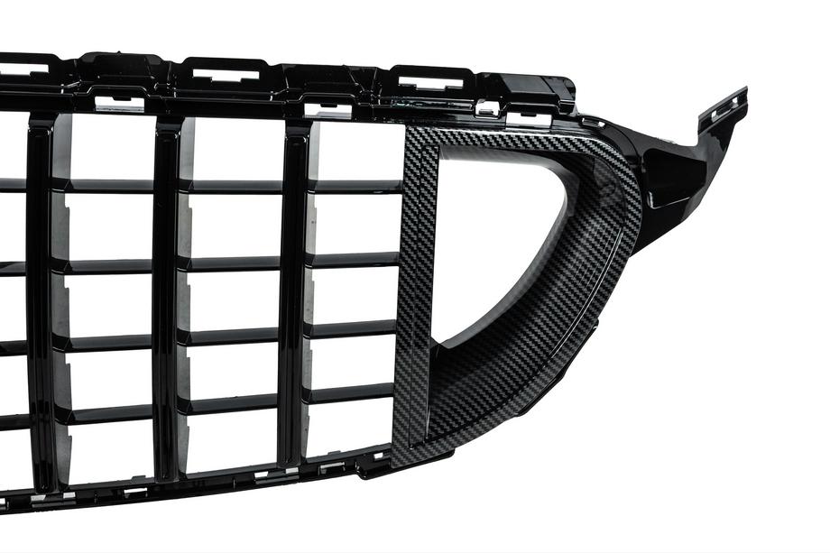 Mercedes C-class W205 2014–2021 Rocket frontgrill (2018+, för Avantgarde/AMG-Line/C43 AMG) Foto 6