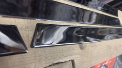 Nissan Qashqai 2010–2014 Rea Dörrlister OmsaLine (4 st, rostfritt stål) foto 4