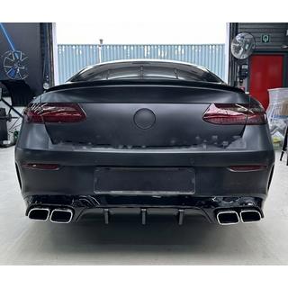 Bakre diffuser Black med Chrome ändrör (AMG63-design) foto 4