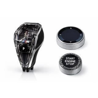 Set med kristalinslag för interiören (automatväxelväljare + knappar) BMW X4 G02 2018– foto 4