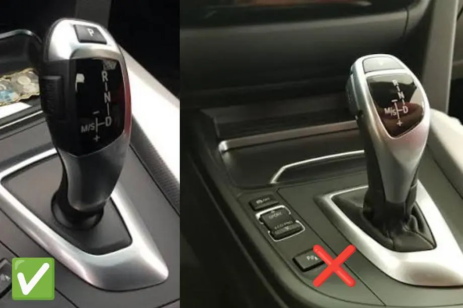 BMW 3-serien F30/F31 2012–2019 Set med kristalinslag för interiören (automatväxelväljare + knappar) Foto 6