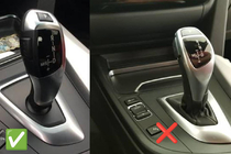 BMW X3 F25 2011–2018 Set med kristalinslag för interiören (automatväxelväljare + knappar) foto 6