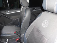 Volkswagen Tiguan 2007–2016 Bilsätesöverdrag (konstläder↗tyg, Premium) foto 28