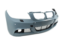 BMW 3-serie E90/E91 2005–2011 M-Sport bodykit (för E90 2008-2011) Enkel avgasanläggning med utblås på båda sidor foto 16