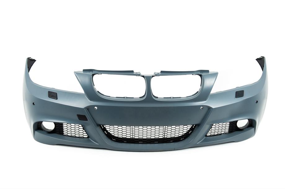 BMW 3-serie E90/E91 2005–2011 M-Sport bodykit (för E90 2008-2011) Dubbla avgasutblås på ena sidan Foto 14