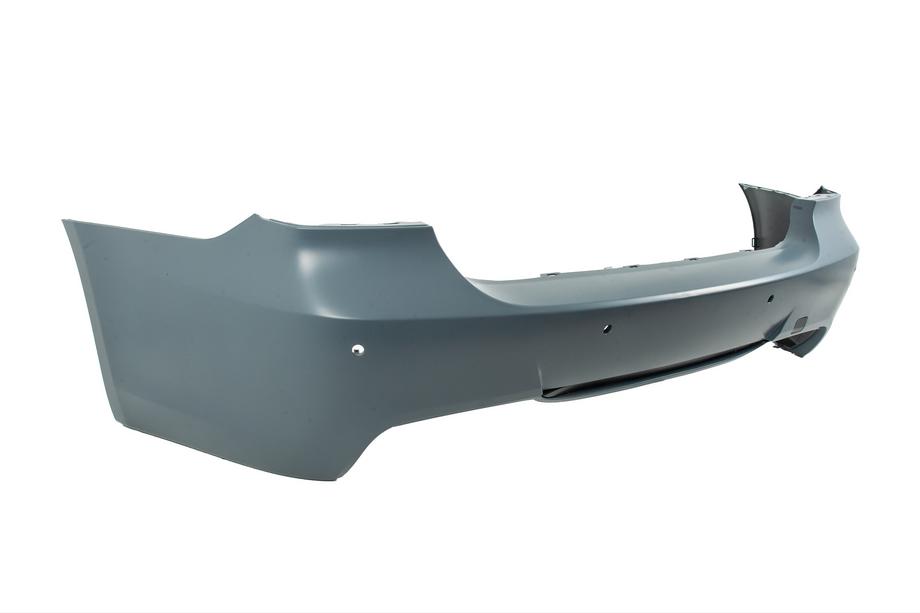 BMW 3-serie E90/E91 2005–2011 M-Sport bodykit (för E90 2008-2011) Dubbla avgasutblås på ena sidan Foto 25