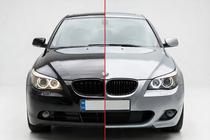 BMW 5-serien E60/E61 2003–2010 M-Sport bodykit (för E60) foto 1