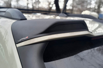 Dacia Duster 2024– Spoilerkåpor EuroCap (2 st, mattsvart) foto 2