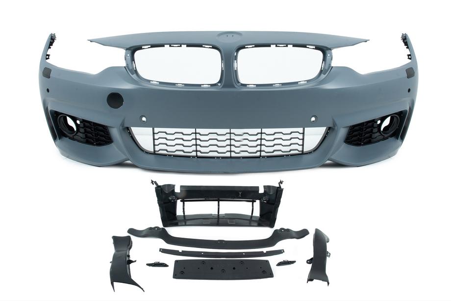 BMW 4-serie F32/F33/F36 2012–2020 Främre stötfångare M-Sport Foto 1