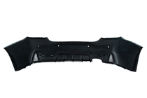 BMW 4-serie F32/F33/F36 2012–2020 Bakre stötfångare med diffuser för dubbelt avgassystem på ena sidan M-Sport foto 4
