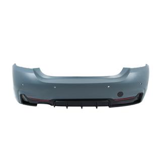Bakre stötfångare med diffuser för dubbelt avgassystem på ena sidan M-Sport BMW 4-serie F32/F33/F36 2012–2020 foto 1