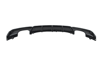 BMW 3-serien F30/F31 2012–2019 Bakre stötfångardiffusor för dubbelsidig dubbelavgassystem V2 (för M-Sport, ABS) foto 2