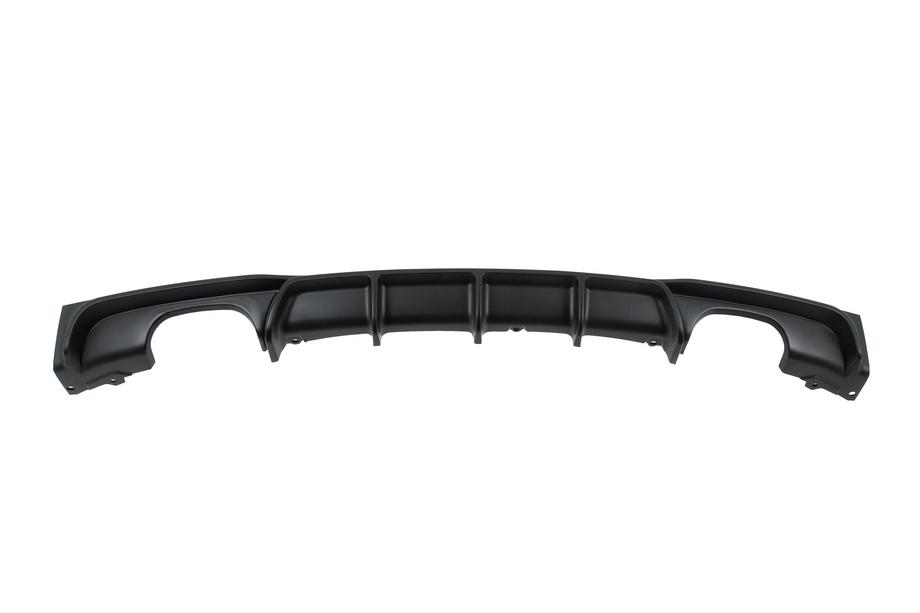 BMW 3-serien F30/F31 2012–2019 Bakre stötfångardiffusor för dubbelsidig dubbelavgassystem V2 (för M-Sport, ABS) Image