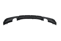 BMW 3-serien F30/F31 2012–2019 Bakre stötfångardiffusor för dubbelsidig enkel avgaspipa V2 (för M-Sport, ABS) foto 2