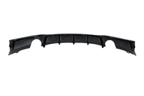 BMW 3-serien F30/F31 2012–2019 Bakre stötfångardiffusor för dubbelsidig enkel avgaspipa V2 (för M-Sport, ABS) foto 5