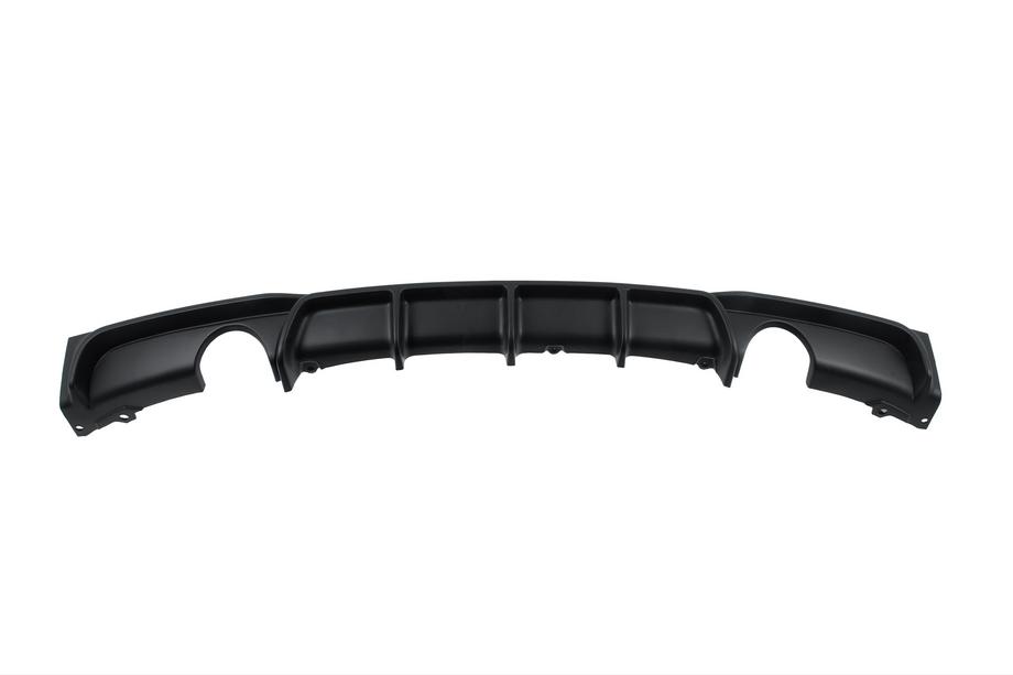 BMW 3-serien F30/F31 2012–2019 Bakre stötfångardiffusor för dubbelsidig enkel avgaspipa V2 (för M-Sport, ABS) Image