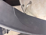 Volkswagen Golf 5 2003–2009 2:a sortering Front lip-spoiler DPT (för lackering) foto 2