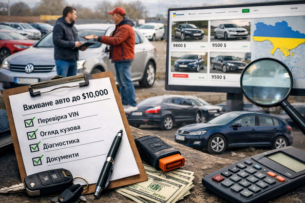 Begagnade bilar upp till $10,000: hitta ett bra exemplar i Ukraina
